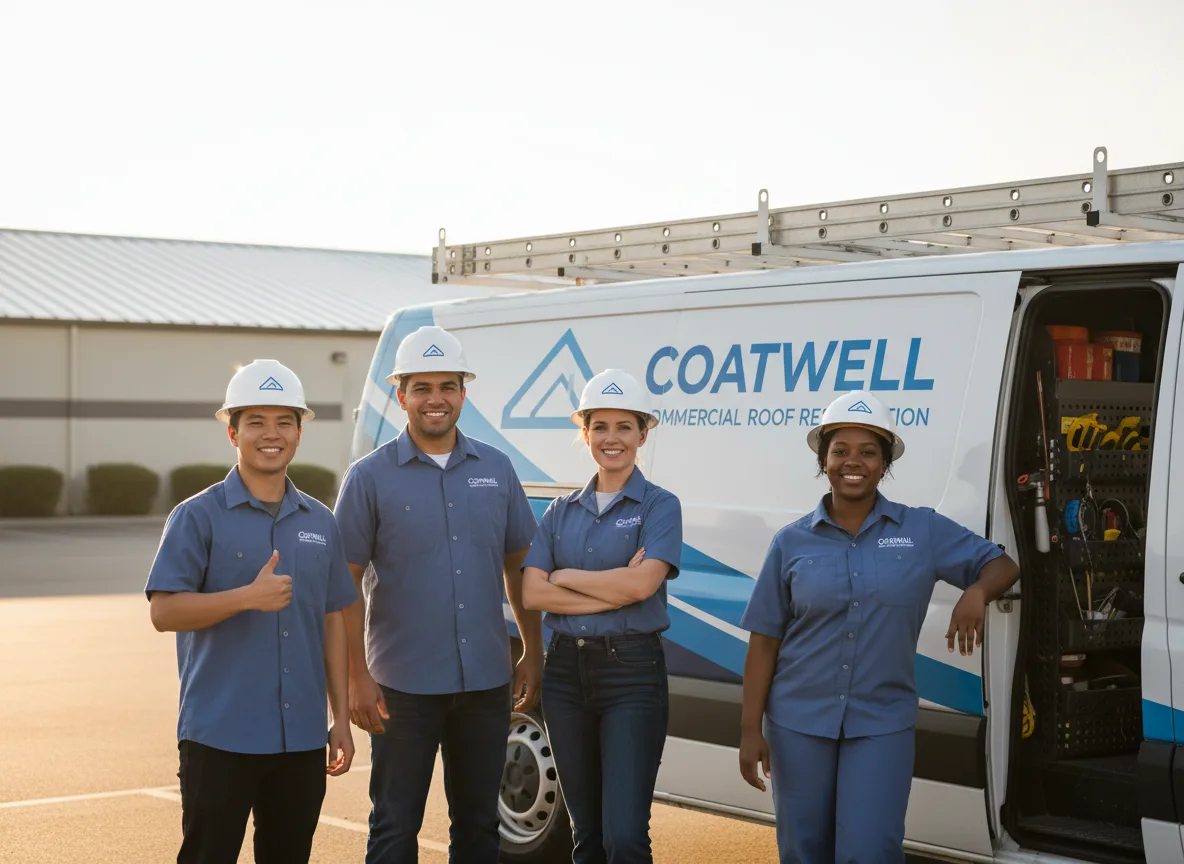 Commercial roof coating company in Calumet, IA